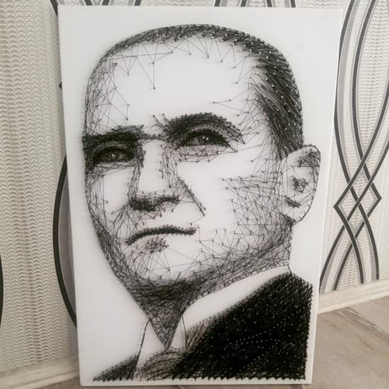 Atatürk Portre Filografi Tablo