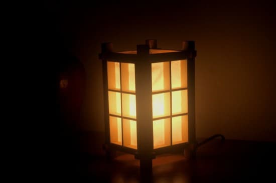 Japon Feneri Abajur